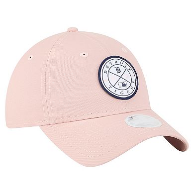 Women's New Era Pink Detroit Tigers Bloom 9TWENTY Adjustable Hat