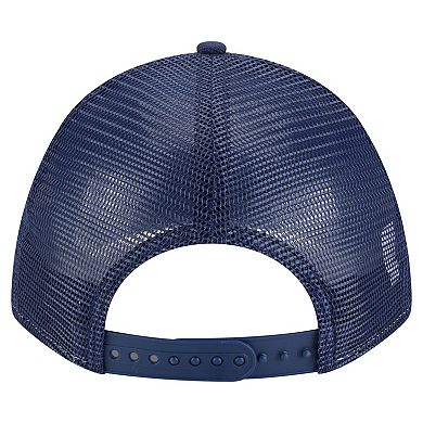 Men's New Era Light Blue/Navy Athletics 2-Tone Color Pack 9FORTY M-Crown A-Frame Adjustable Hat