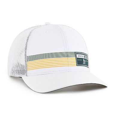 Men's '47 White Athletics Rangefinder brrr Trucker Adjustable Hat