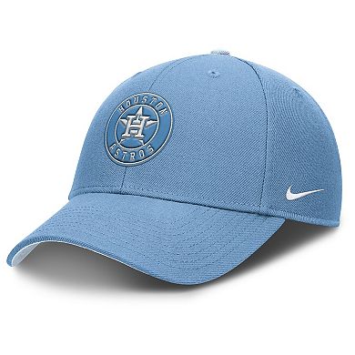 Men's Nike Light Blue Houston Astros Rise Dri-Fit Adjustable Hat