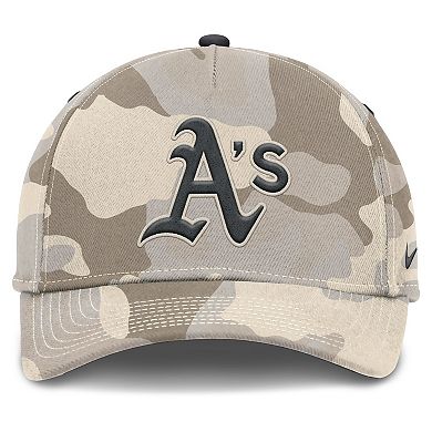 Men's Nike Natural Athletics Camo Pack Rise Adjustable Hat