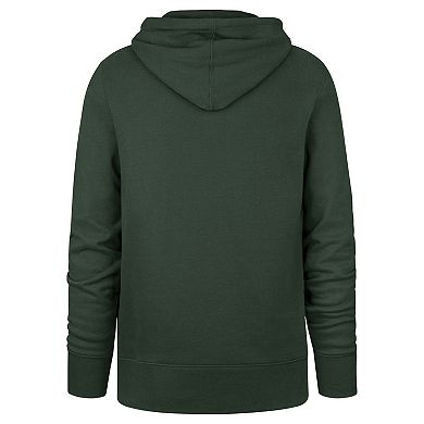 Men's '47 Green Athletics Velocity Headline Pullover Hoodie