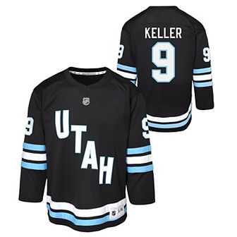 Youth Clayton Keller Black Utah Mammoth Alternate Replica Player Jersey