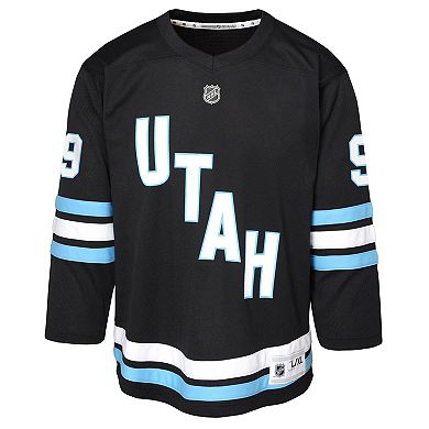 Youth Clayton Keller Black Utah Mammoth Alternate Replica Player Jersey