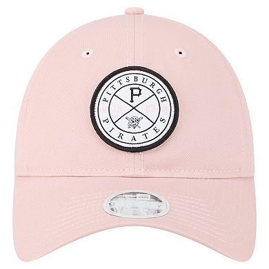 Women's New Era Pink Pittsburgh Pirates Bloom 9TWENTY Adjustable Hat