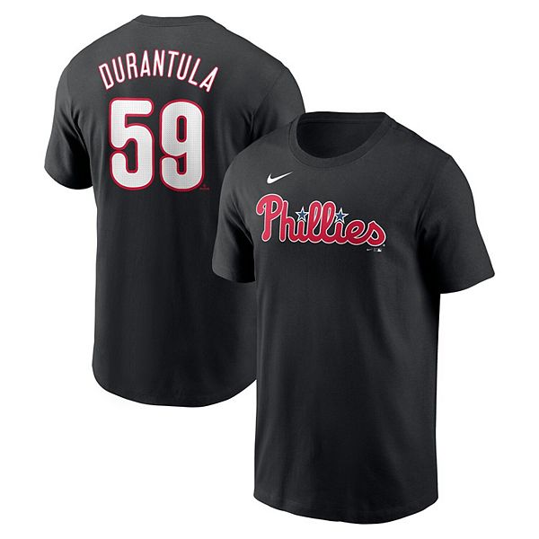 Men's Nike Jhoan Duran Black Philadelphia Phillies Name & Number