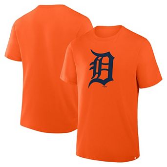 Men's Fanatics Orange Detroit Tigers Primary Logo Legacy T-Shirt