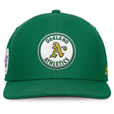 Men's Nike Green Athletics Pro Performance Snapback Hat