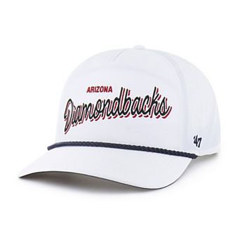 Men's '47 White Arizona Diamondbacks Brrr Fairway Hitch Adjustable Hat