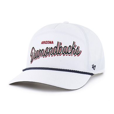 Men's '47 White Arizona Diamondbacks Brrr Fairway Hitch Adjustable Hat
