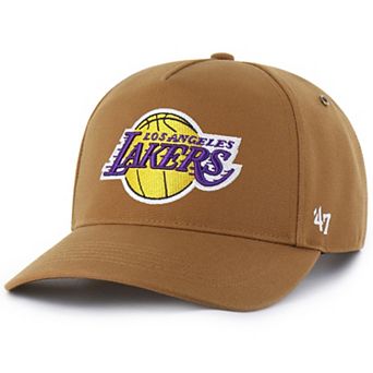 Men's Carhartt x '47 Brown Los Angeles Lakers Hitch Adjustable Hat