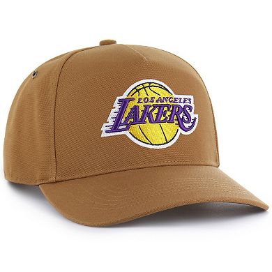 Men's Carhartt x '47 Brown Los Angeles Lakers Hitch Adjustable Hat