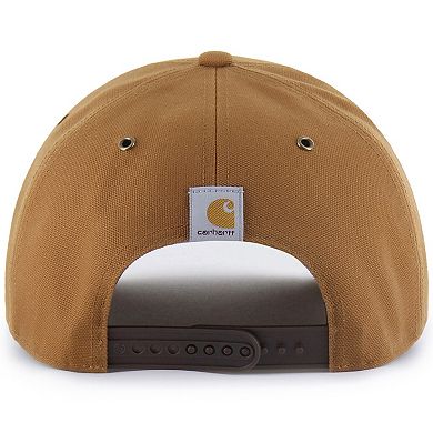 Men's Carhartt x '47 Brown Los Angeles Lakers Hitch Adjustable Hat