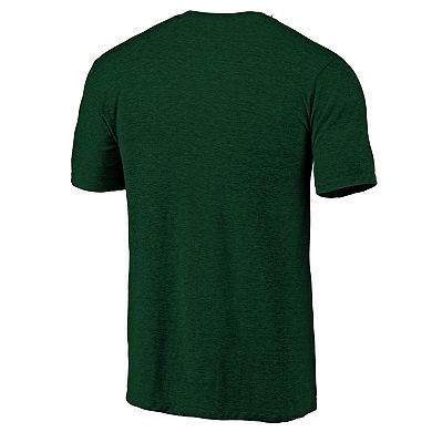 Men's Profile Green Athletics Big & Tall Distressed Logo T-Shirt