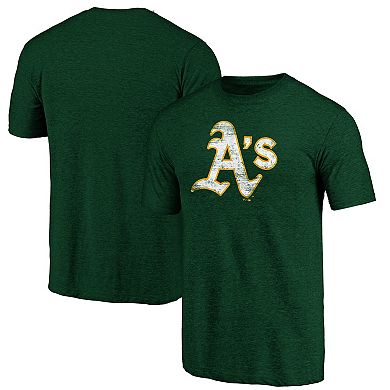 Men's Profile Green Athletics Big & Tall Distressed Logo T-Shirt