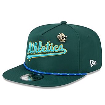 Men's New Era Green Athletics 2025 Big League Chew Golfer Snapback Hat