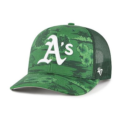 Men's '47 Green Athletics Fiji Trucker Adjustable Hat