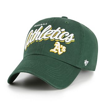 Women's '47 Green Athletics Ariana Clean Up Adjustable Hat