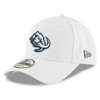 Men's New Era White Utah Mammoth 9FORTY Adjustable Hat