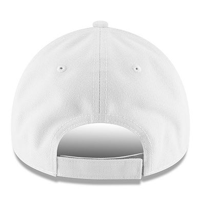 Men's New Era White Utah Mammoth 9FORTY Adjustable Hat
