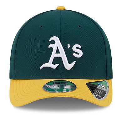 Men's New Era Green/Gold Athletics Player Replica 9FORTY Adjustable Hat