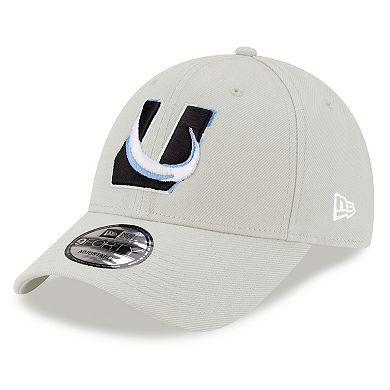 Men's New Era Cream Utah Mammoth 9FORTY Adjustable Hat