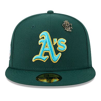 Men's New Era Green Athletics 2025 Big League Chew 59FIFTY Fitted Hat