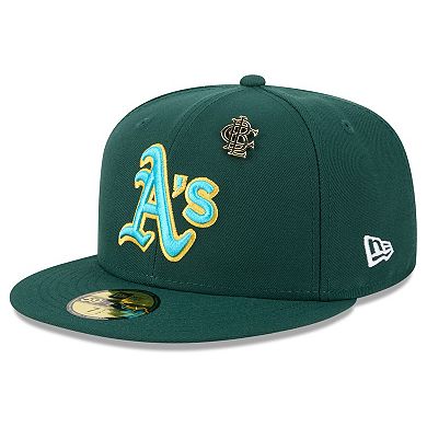 Men's New Era Green Athletics 2025 Big League Chew 59FIFTY Fitted Hat