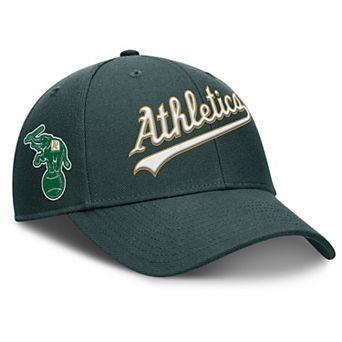 Men's Nike Green Athletics Rise Gaberdine Adjustable Hat