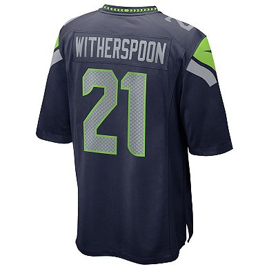 Men's Nike Devon Witherspoon College Navy Seattle Seahawks Team 50th Season Game Jersey