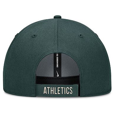 Men's Nike Green/Natural Athletics Statement Club Performance Adjustable Hat