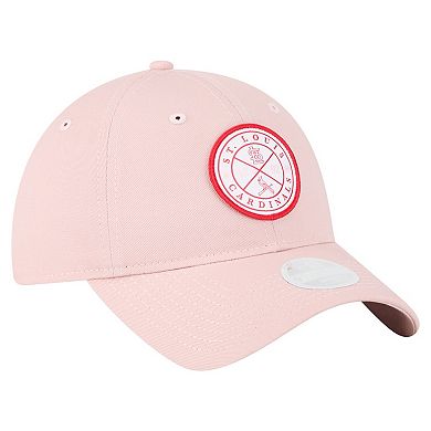 Women's New Era Pink St. Louis Cardinals Bloom 9TWENTY Adjustable Hat