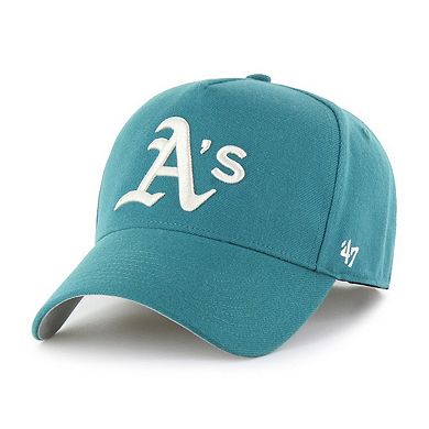 Men's '47 Teal Athletics Ballpark Offside Adjustable Hat