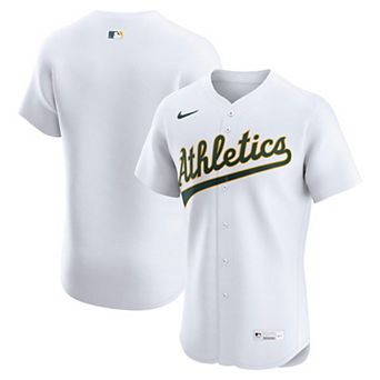 Men's Nike White Athletics Home Elite Jersey