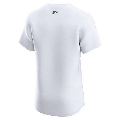 Men's Nike White Athletics Home Elite Jersey