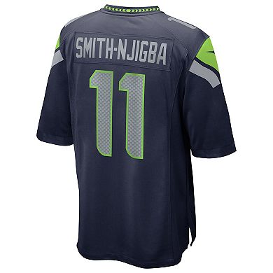 Men's Nike Jaxon Smith-Njigba College Navy Seattle Seahawks Team 50th Season Game Jersey