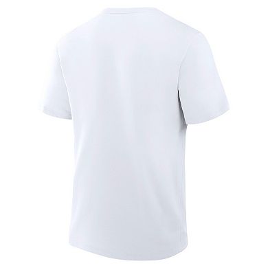 Men's Fanatics White Utah Mammoth Wordmark Legacy T-Shirt