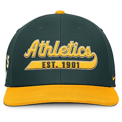 Men's Nike Green/Gold Athletics Pro Performance Snapback Hat
