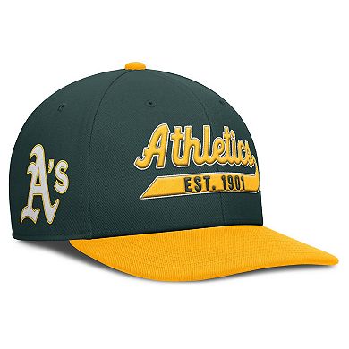 Men's Nike Green/Gold Athletics Pro Performance Snapback Hat