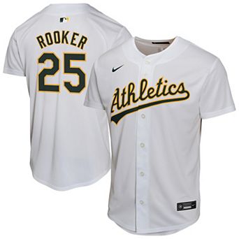 Youth��Nike Brent Rooker White Athletics Home Player Game Jersey