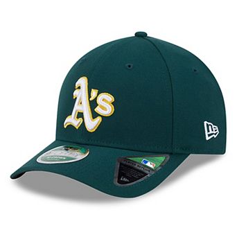 Men's New Era Green Athletics Player Replica 9FORTY Adjustable Hat