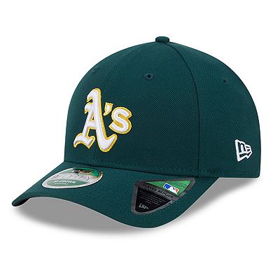Men's New Era Green Athletics Player Replica 9FORTY Adjustable Hat