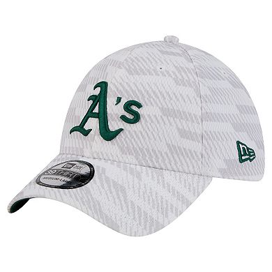 Men's New Era White Athletics Graded 39THIRTY Flex Hat