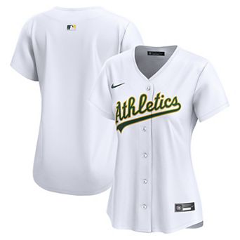 Women's Nike White Athletics Home Limited Jersey