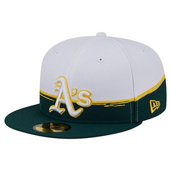 Men's New Era Green/White Athletics Paint Stroke 59FIFTY��Fitted Hat