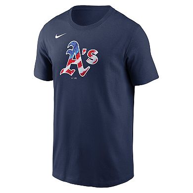 Men's Nike Navy Athletics Americana T-Shirt