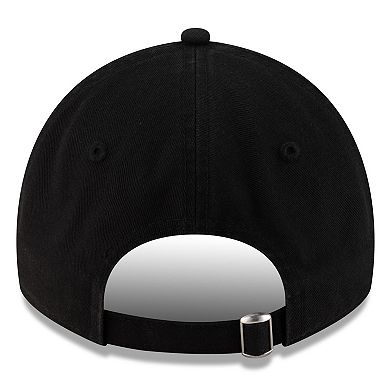 Men's New Era Black Utah Mammoth 9TWENTY Adjustable Hat