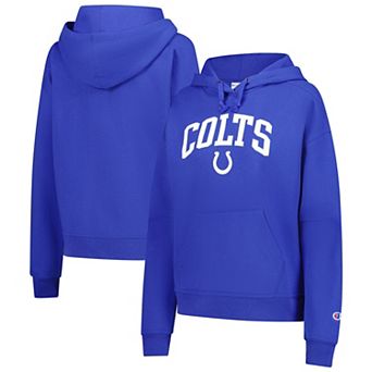 Women's Champion Royal Indianapolis Colts Powerblend Hoodie