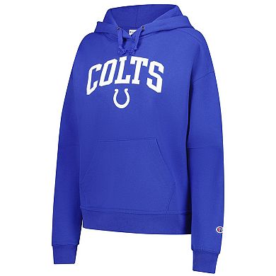 Women's Champion Royal Indianapolis Colts Powerblend Hoodie