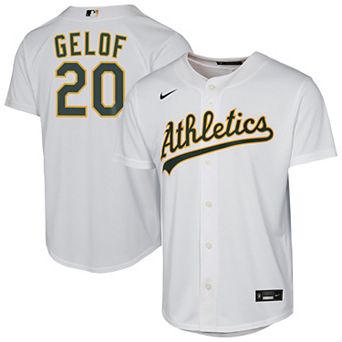 Youth Nike Zack Gelof White Athletics Home Replica Player Jersey